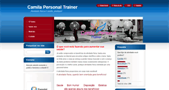 Desktop Screenshot of camilapersonal.webnode.com.br