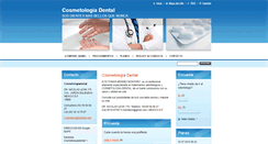 Desktop Screenshot of cosmetologiadental.webnode.es