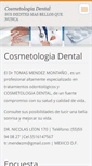 Mobile Screenshot of cosmetologiadental.webnode.es