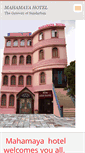 Mobile Screenshot of mahamayahotel.webnode.com