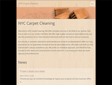 Tablet Screenshot of nyccarpetcleaning1.webnode.com