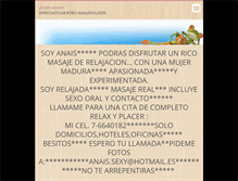 Tablet Screenshot of anais-escort.webnode.es