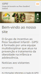 Mobile Screenshot of grupodeincentivoaopesosaudavel.webnode.com