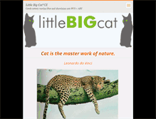 Tablet Screenshot of littlebigcat-aj.webnode.cz