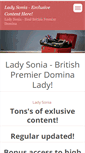 Mobile Screenshot of ladysonia.webnode.com