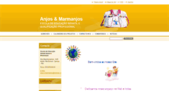 Desktop Screenshot of anjosemarmanjos.webnode.com