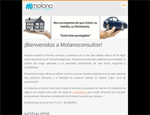 Tablet Screenshot of molanoconsultor.webnode.com.co