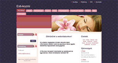 Desktop Screenshot of estikozmi.webnode.hu