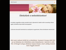 Tablet Screenshot of estikozmi.webnode.hu