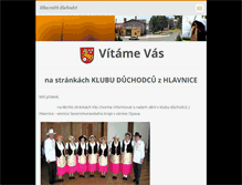 Tablet Screenshot of hlavnicti-tanecni-duchodci.webnode.cz