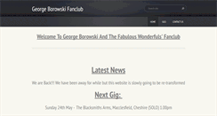 Desktop Screenshot of georgeborowskimusic.webnode.com