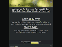 Tablet Screenshot of georgeborowskimusic.webnode.com