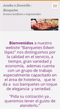 Mobile Screenshot of banquetesedwinlopez.webnode.es