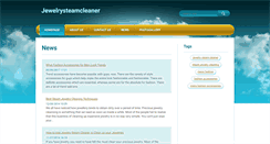 Desktop Screenshot of jewelrysteamcleaner.webnode.com
