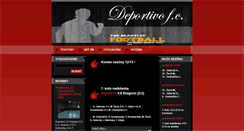 Desktop Screenshot of deporfc.webnode.sk