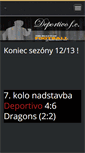 Mobile Screenshot of deporfc.webnode.sk