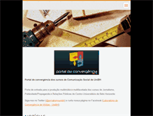 Tablet Screenshot of convergenciaunibh.webnode.com.br