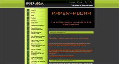 Desktop Screenshot of paperaddaa.webnode.com