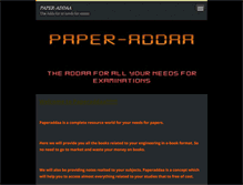 Tablet Screenshot of paperaddaa.webnode.com