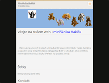 Tablet Screenshot of krtecek-miniskolka.webnode.cz