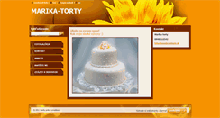 Desktop Screenshot of marika-torty.webnode.sk