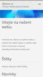Mobile Screenshot of hazena-cz.webnode.cz