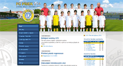 Desktop Screenshot of fcpisek2002.webnode.cz