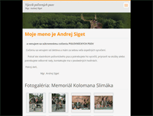 Tablet Screenshot of cviceniepsov.webnode.sk