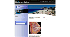 Desktop Screenshot of herbalfoundation.webnode.com