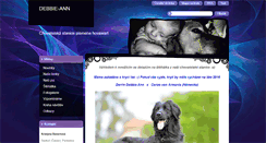 Desktop Screenshot of debbie-ann.webnode.cz