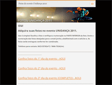 Tablet Screenshot of fotosunidanca2011.webnode.com.br