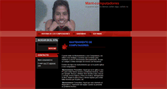 Desktop Screenshot of mant-computadores.webnode.com.co