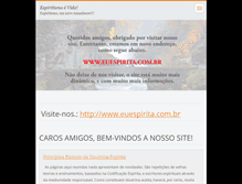 Tablet Screenshot of euespirita.webnode.com.br