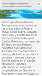 Mobile Screenshot of lagunarealestate.webnode.mx