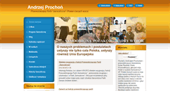 Desktop Screenshot of andrzej-prochon.webnode.com