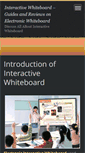 Mobile Screenshot of interactivewhiteboards.webnode.com