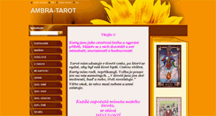 Desktop Screenshot of ambra-tarot.webnode.cz