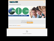 Tablet Screenshot of escolacoc.webnode.com