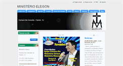 Desktop Screenshot of ministerioeleison.webnode.com.br