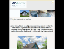 Tablet Screenshot of jf-stavby.webnode.cz