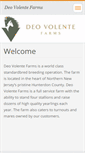 Mobile Screenshot of deovolentefarms.webnode.com