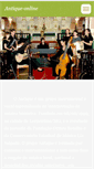 Mobile Screenshot of antique-online.webnode.com.br