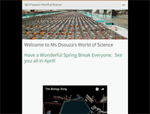 Tablet Screenshot of msdsouza.webnode.com