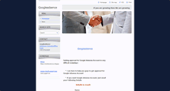 Desktop Screenshot of googleadsence.webnode.com
