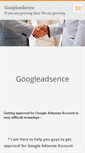 Mobile Screenshot of googleadsence.webnode.com