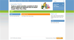 Desktop Screenshot of kosmetika-tiande.webnode.cz