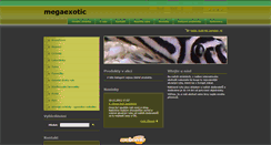 Desktop Screenshot of megaexotic.webnode.cz