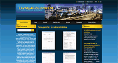 Desktop Screenshot of levnej-40-60-procent.webnode.sk
