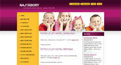 Desktop Screenshot of najtabory.webnode.sk