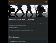 Tablet Screenshot of kojogos.webnode.com.br